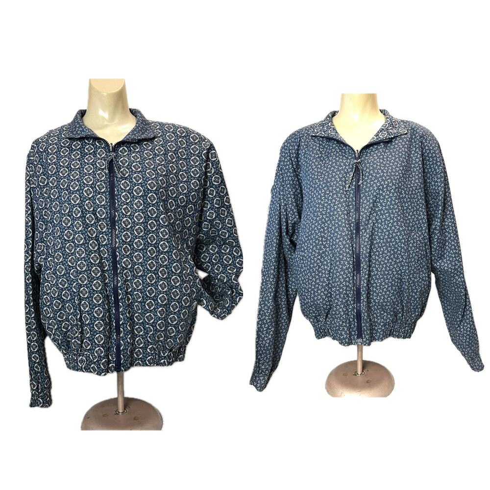 VERA BRADLEY Reversable Cotton Print Jacket S